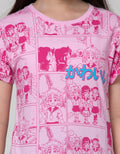 Aero Short Sleeve T-Shirt Anime Komik Girl
