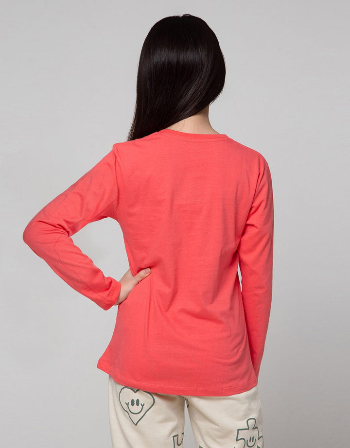 Aero Long Sleeve T-Shirt Print My Best Fun