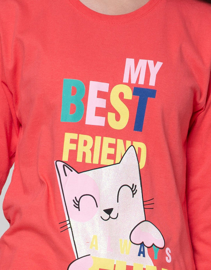 Aero Long Sleeve T-Shirt Print My Best Fun