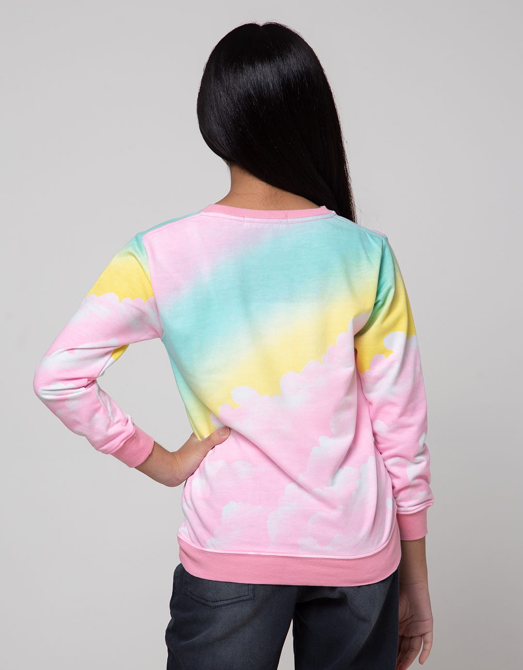 Aero Ombre Unicorn Sweater Anak Perempuan