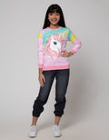 Aero Ombre Unicorn Sweater for Girls