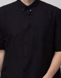 Stanley Adams Short Sleeve Shirt Solid Reg Sasslinb