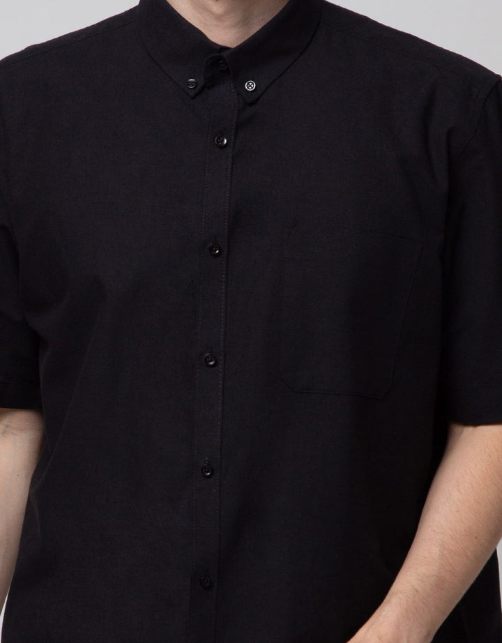 Stanley Adams Short Sleeve Shirt Solid Reg Sasslinb