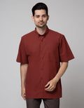 Stanley Adams Short Sleeve Shirt Solid Regular