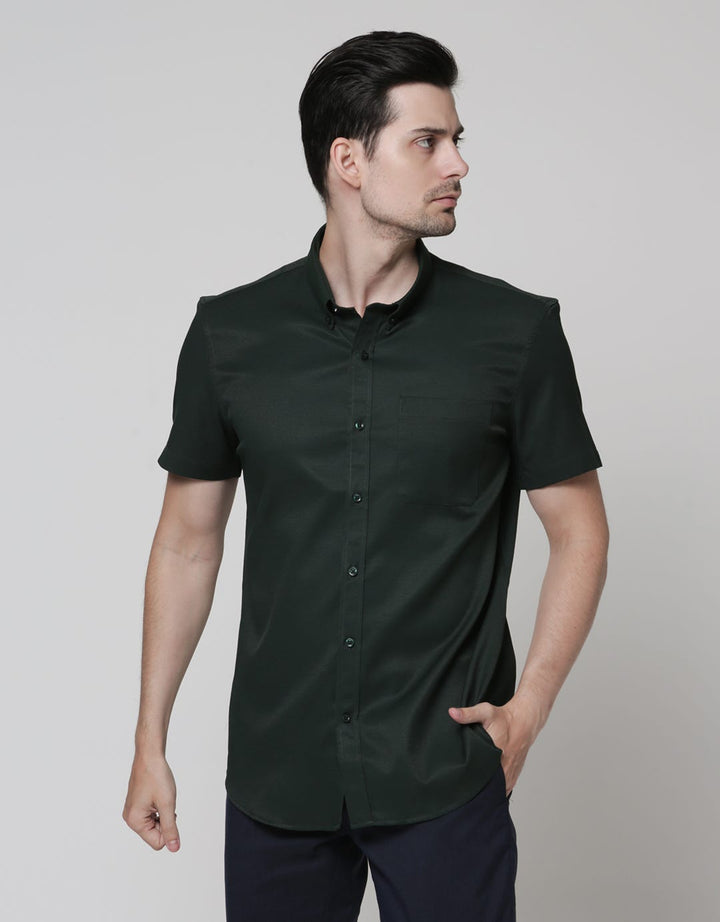 Stanley Adams Short Sleeve Shirt Texture Slim