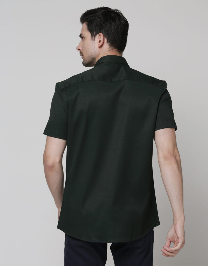 Stanley Adams Short Sleeve Shirt Texture Slim