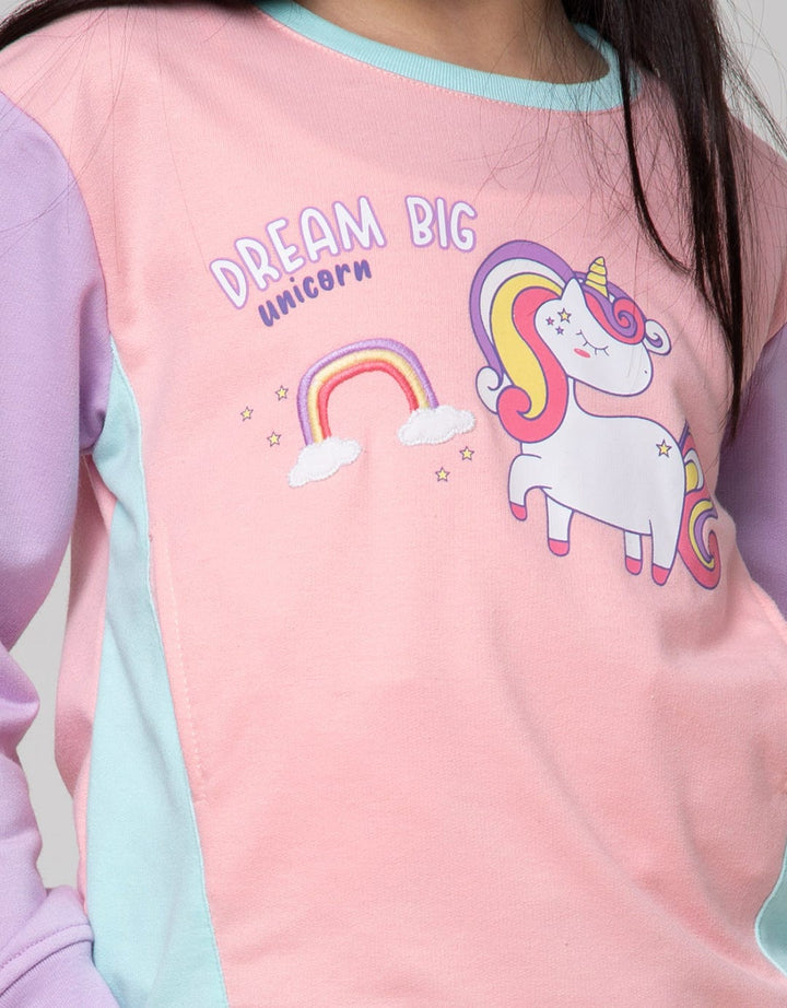 Little M Cut Sewn Sweater Anak Perempuan