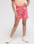 Little M Short Pants Full Print Uni Rainbow