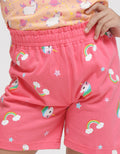 Little M Short Pants Full Print Uni Rainbow