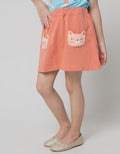 Little M Knit Cat Girls Skirt