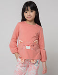 Little M Aps Sleeve Kaos Anak Perempuan