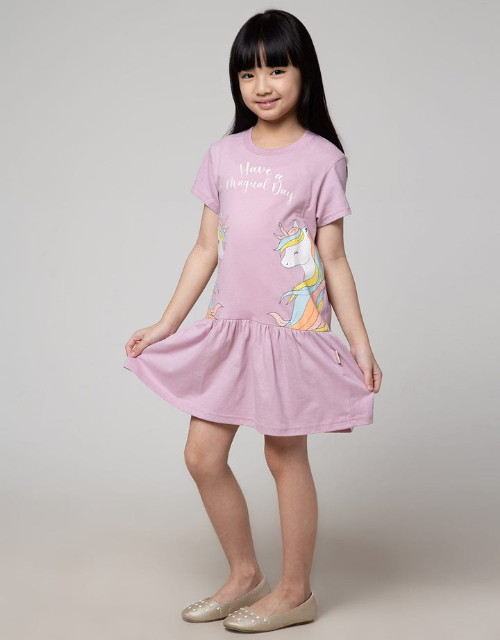 Little M Daily Two Midi Dress Anak Perempuan