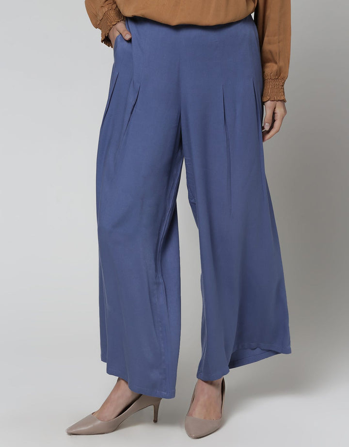 Annisa Woven Wide Celana Panjang Wanita