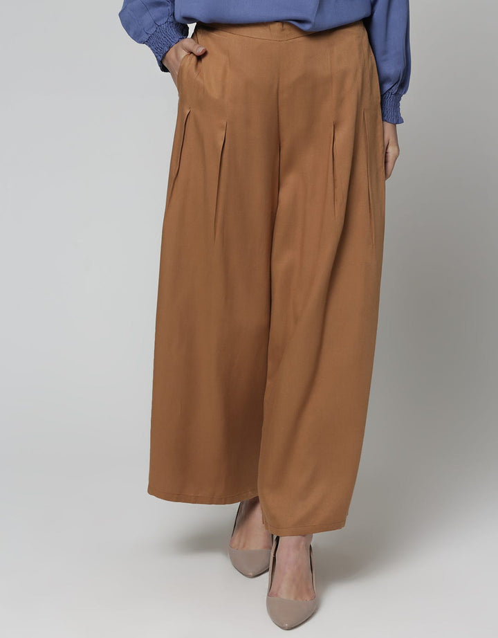 Annisa Woven Wide Celana Panjang Wanita