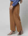 Annisa Woven Wide Celana Panjang Wanita