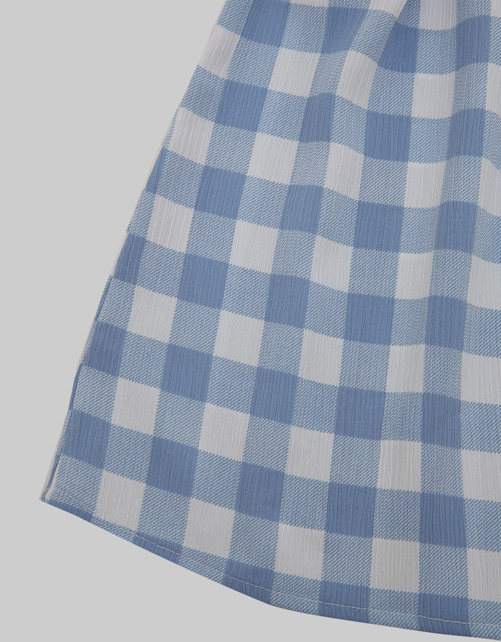 SMOKED DRESS NECK D