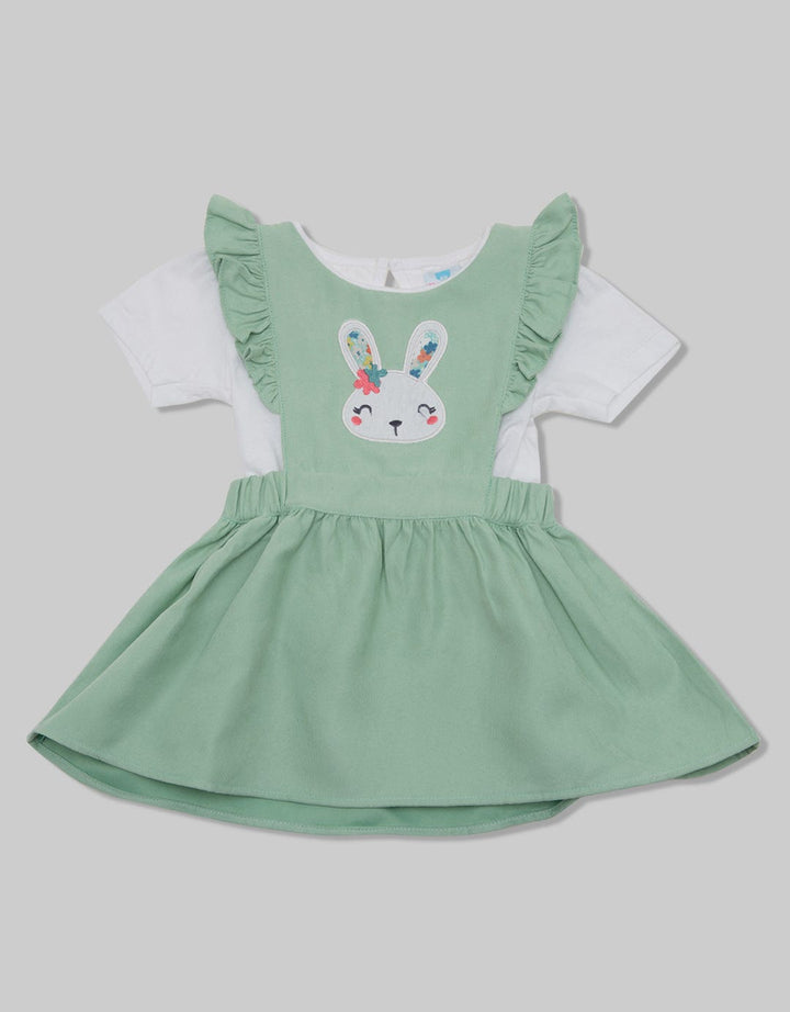 Pipiniko Dress Pinafore Bunny