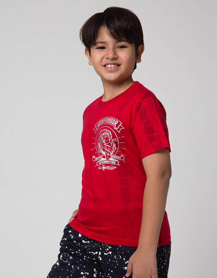 Character T-Shirt Harry Potter Logo Tulisan