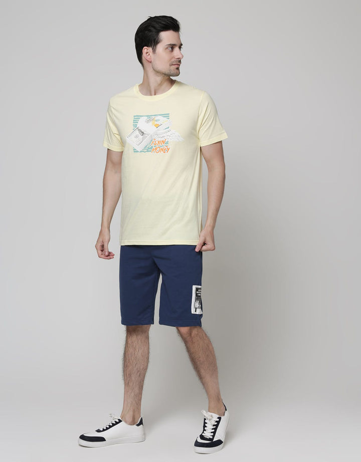 T Zone Short Sleeve T-Shirt Theme College Art Money