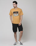 T Zone Short Sleeve T-Shirt Photoprint Theme College Art - Work