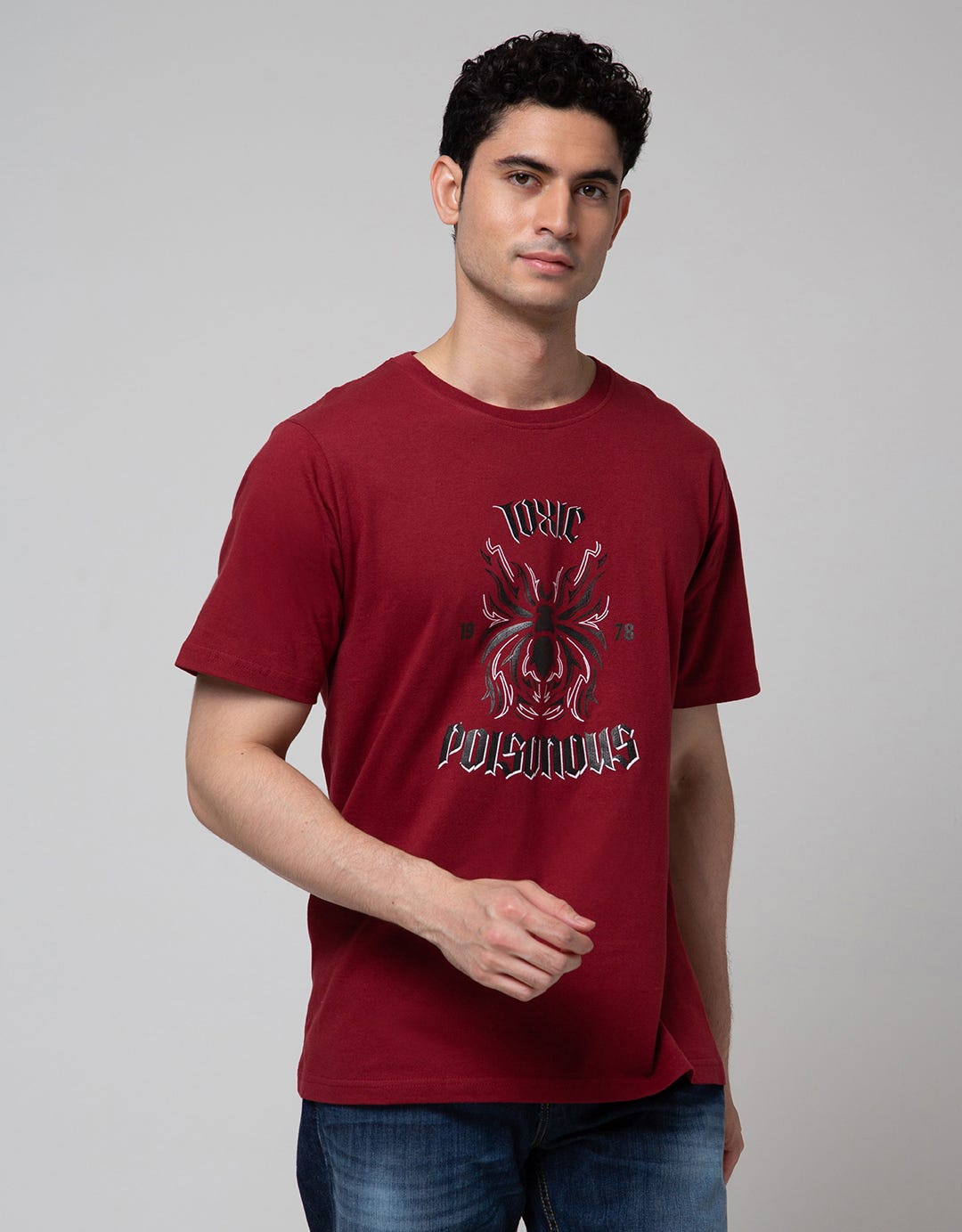 T Zone Short Sleeve T-Shirt Poisonous