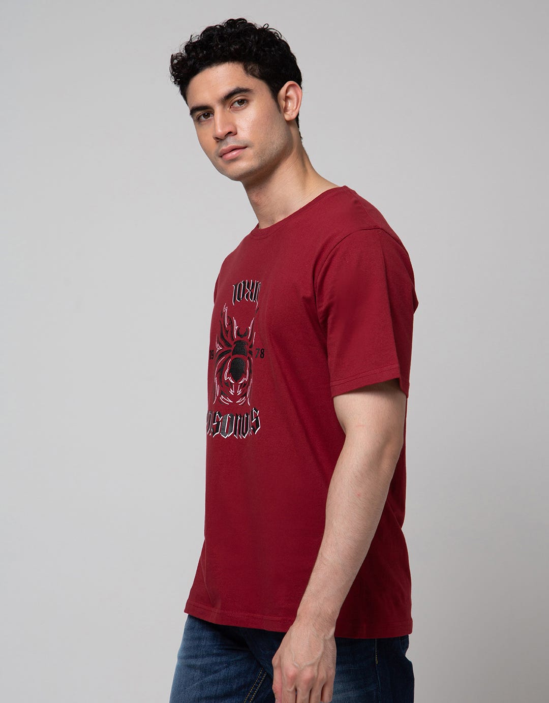T Zone Short Sleeve T-Shirt Poisonous