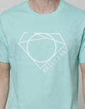 T Zone Short Sleeve T-Shirt Big Size Print Theme Geometry - The Greatman