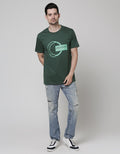 T Zone Short Sleeve T-Shirt Big Size Tshirt Theme Geometry - Obvious