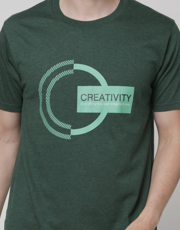 T Zone Short Sleeve T-Shirt Big Size Tshirt Theme Geometry - Obvious