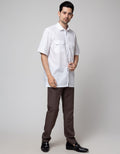 Cole Short Sleeve Shirt Solid Reg
