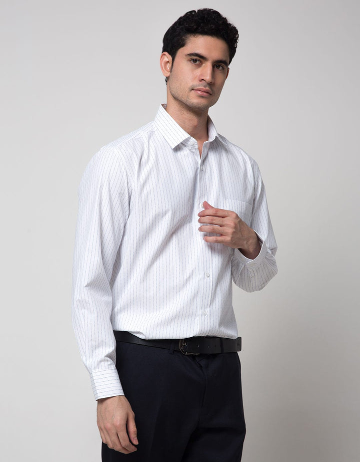 Cole Stripe Regular Kemeja Pria