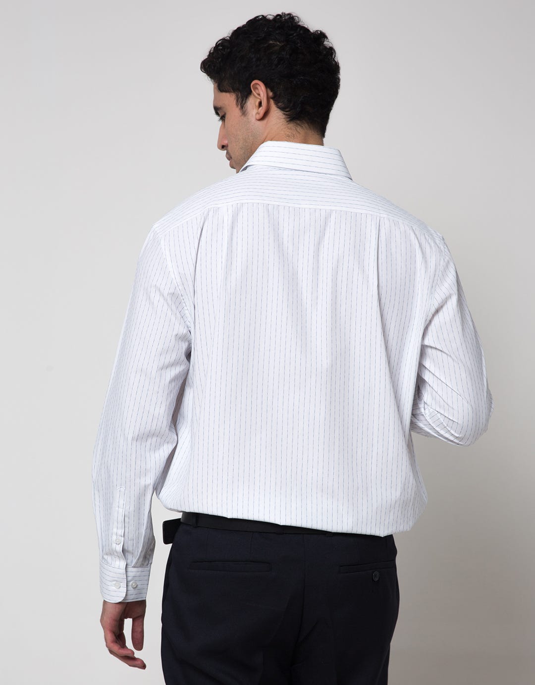 Cole Stripe Regular Kemeja Pria