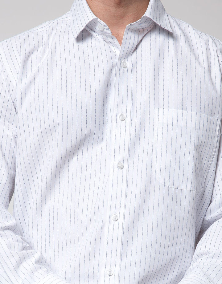 Cole Stripe Regular Kemeja Pria
