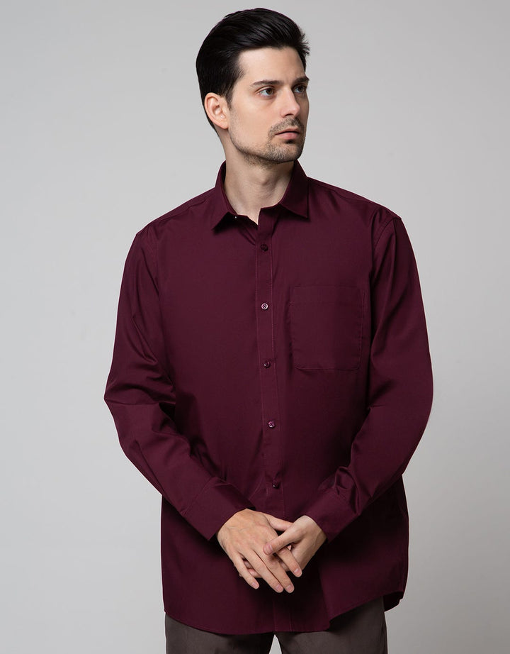 Cole Long Sleeve Shirt Solid Reg