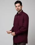 Cole Long Sleeve Shirt Solid Reg