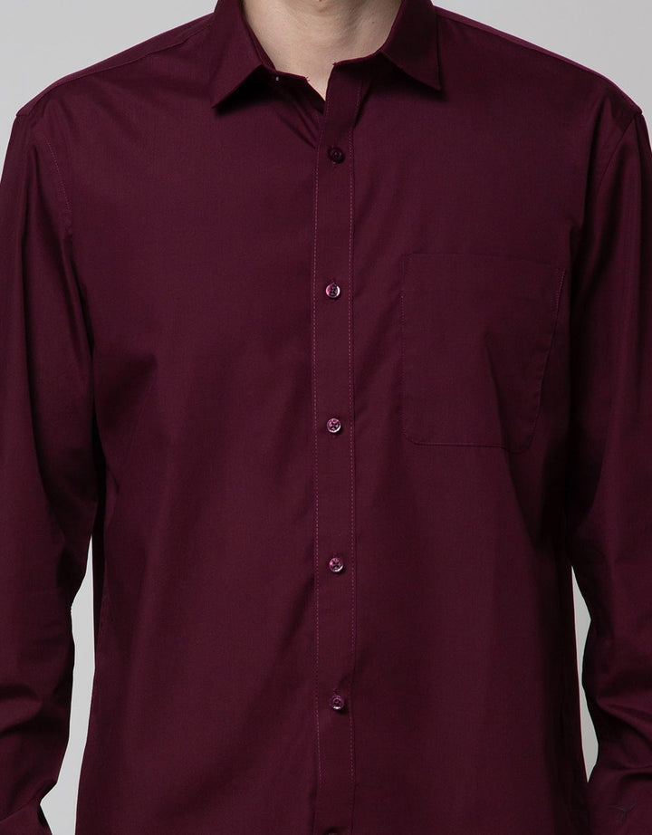 Cole Long Sleeve Shirt Solid Reg
