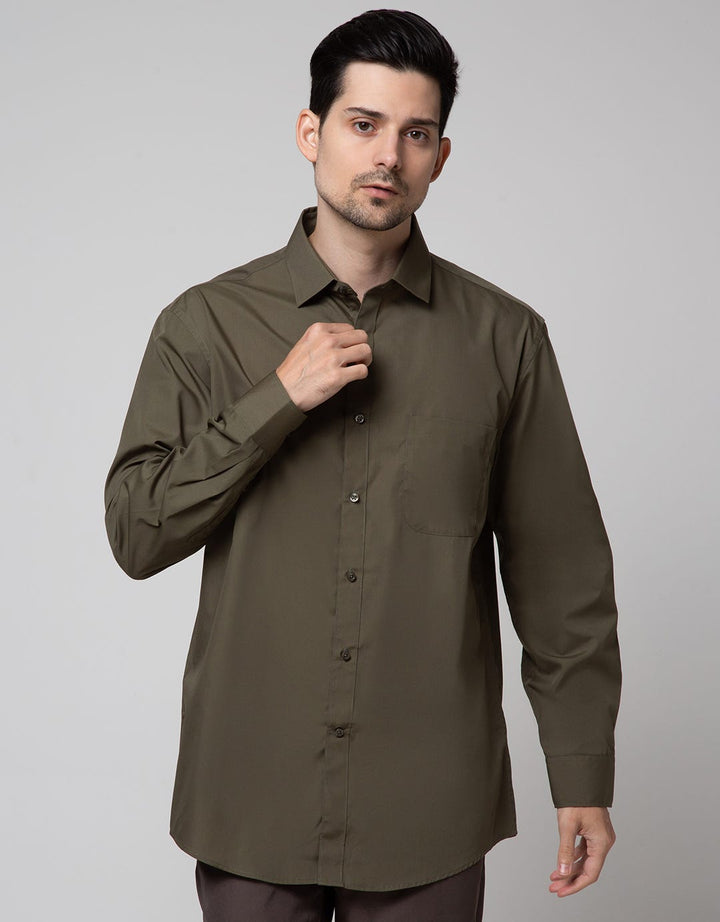 Cole Regular Solid Long Sleeve Shirt