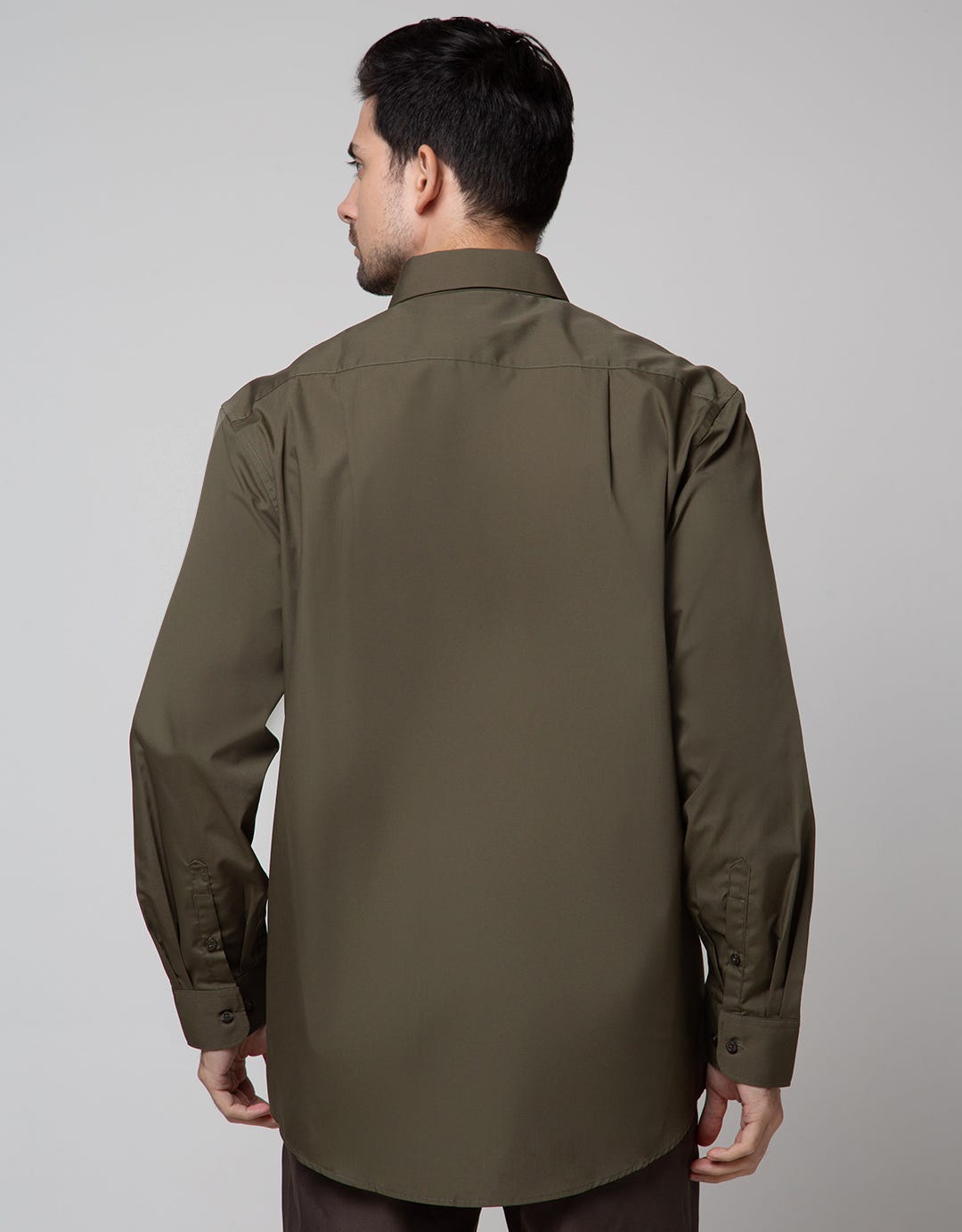 Cole Regular Solid Long Sleeve Shirt