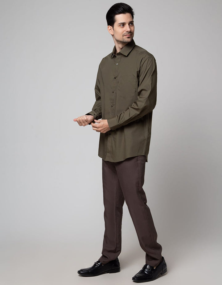Cole Regular Solid Long Sleeve Shirt