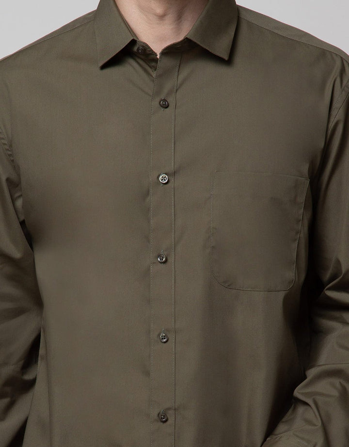 Cole Regular Solid Long Sleeve Shirt
