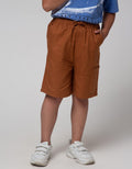 Nevada Short Woven Relaxed Oxford Leno Solid Cargo
