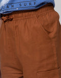 Nevada Short Woven Relaxed Oxford Leno Solid Cargo