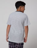 Nevada Short Sleeve T-Shirt Print Textured Waffle
