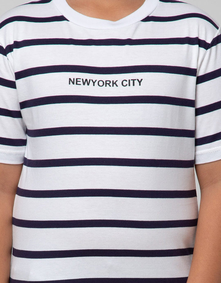 Nevada Short Sleeve T-Shirt Yarndyed Stripe