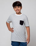 Nevada Short Sleeve T-Shirt Stripe With Pocket