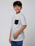 Nevada Short Sleeve T-Shirt Stripe With Pocket