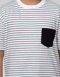 Nevada Short Sleeve T-Shirt Stripe With Pocket
