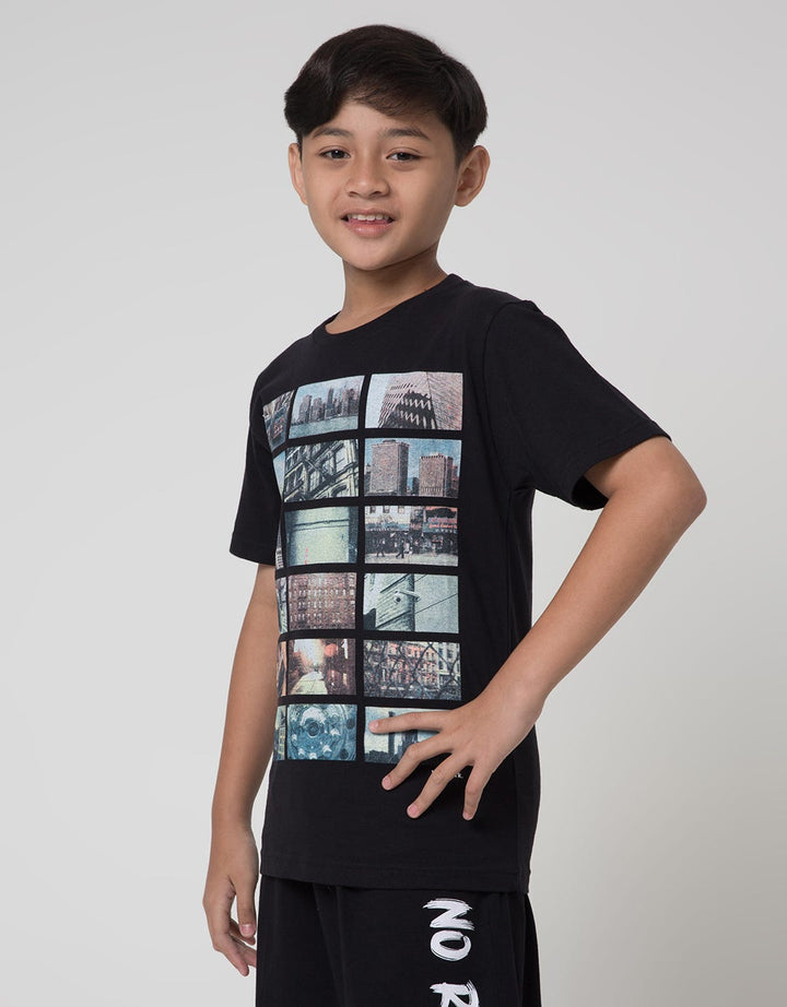 Nevada Short Sleeve T-Shirt Print City Collage
