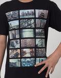 Nevada Short Sleeve T-Shirt Print City Collage