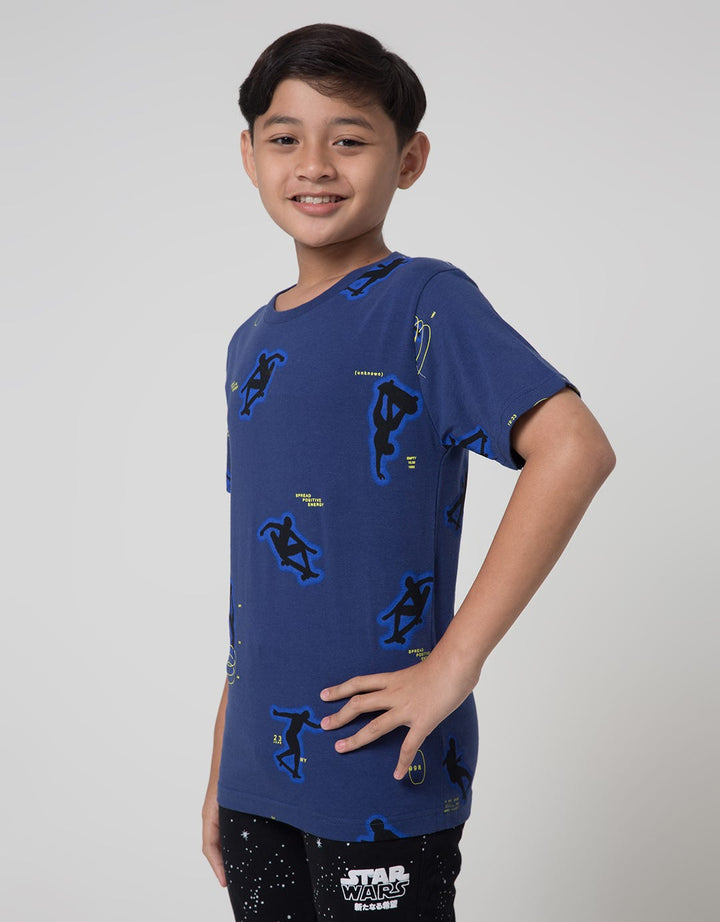 Nevada Boy Play Skate Kaos Anak Laki-laki